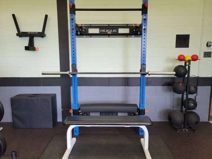 Workout equipment at DQ Ottawa